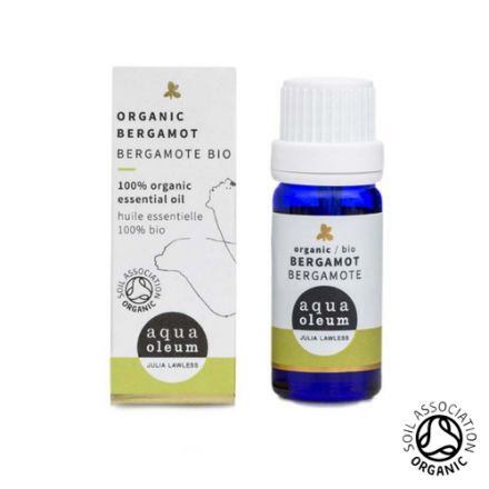 aqua oleum, Organic Bergamot Essential Oil (bergapten-free), 10ml